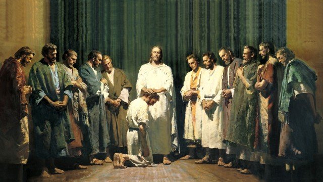 yesus memberkati para rasul 1