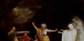 Samuel, Saul, dan perempuan pemanggil arwah di En-Dor