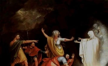 Samuel, Saul, dan perempuan pemanggil arwah di En-Dor