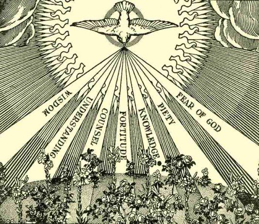 Tujuh karunia Roh Kudus yang menuntun manusia ke Surga