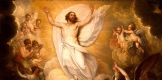 Kristus yang Naik ke Sorga dan Duduk di Sisi Kanan Allah Bapa yang Maha Kuasa
