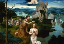 Sudahkah Kuhayati Makna Baptisan? Sumber: http://commons.wikimedia.org/wiki/File:Joachim_Patinir_-_The_Baptism_of_Christ_-_Google_Art_Project_2.jpg