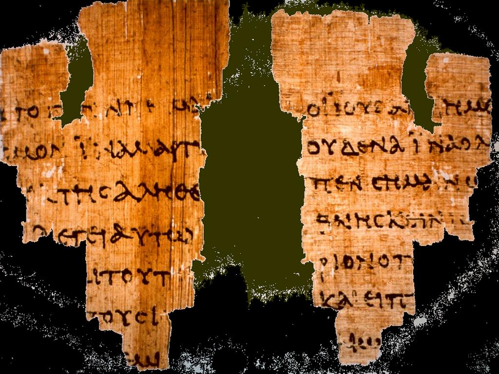 Kitab injil pada awalnya dituliskan dengan bahasa