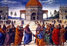 Sudahkah Kutaati Sang Pemegang Kunci yang Telah Ditunjuk Yesus? http://en.wikipedia.org/wiki/Confession_of_Peter#mediaviewer/File:Christ_Handing_the_Keys_to_St._Peter_by_Pietro_Perugino.jpg