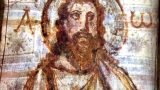 Bearded Christ, from catacombs of Commodilla