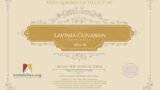 Certificate for User Lavinia Gunawan