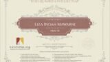 Certificate for User Liza Indah Mawarni