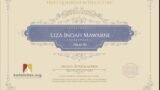 Certificate for User Liza Indah Mawarni