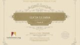 Certificate for User LUCIA LILIANA