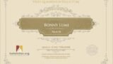 Certificate for User Ronny Lumi