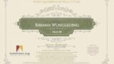 Certificate for User Bibiana Wungleding