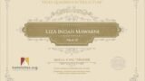 Certificate for User Liza Indah Mawarni