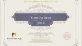 Certificate for User Hartini Dewi